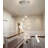 10-light High Ceiling Chandelier With Crystal Drops