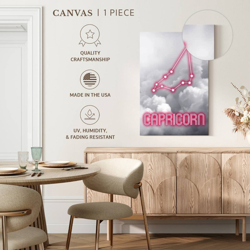 Adella Capricorn Constellation, 30" H x 20" W