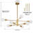 Viaansh Modern Linear Chandelier-331806842