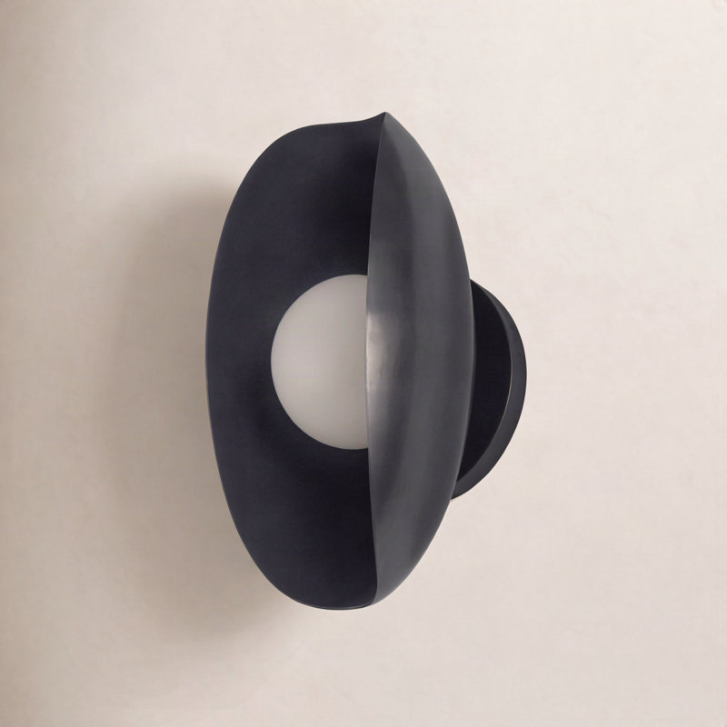 Tasse Cortez 5-in dimmable LED Wall/Vanity Light, Oil Rubbed Bronze