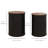 Voyd Solid Wood Top Nesting Tables
