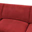 Canapé modulaire réversible en velours côtelé-762651229