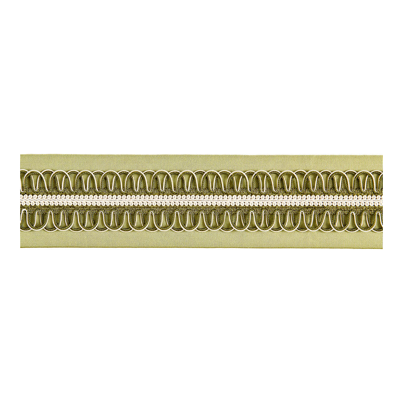 Tissu tressé Botanica Colette, Feuille