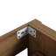 Armoire de salle de bain, autoportant, lavabo en céramique, contreplaqué, design moderne, instructions d'installation simple, tiroir de meuble-lavabo 30 po, armoire noire, méthode d'assemblage rapide-1478406074