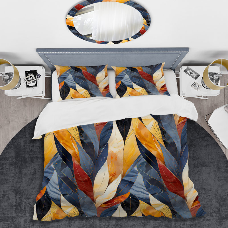 Ensemble de housse de couette Tribal Essence, Housse de couette pour grand lit et 2 taies décor