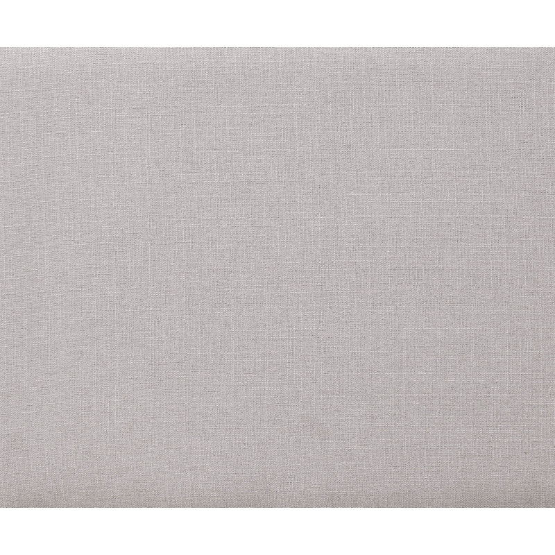 Lin durable sans accoudoirs Tupman Beige, Tissu beige texturé en lin