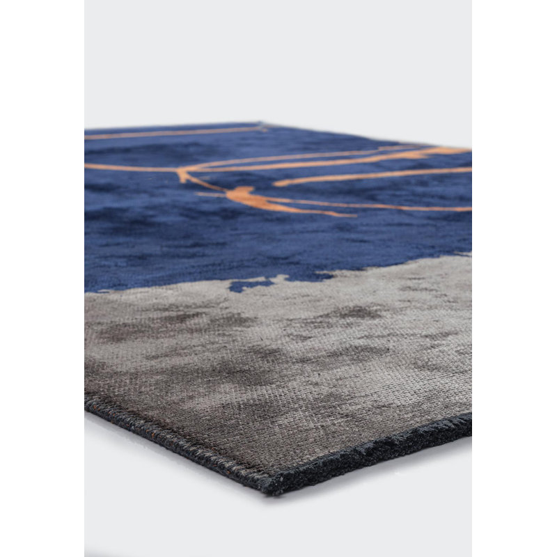 Rapture Abstract Area Rug, Rectangle 6'7" x 8'3"