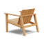 Haven Low Chair, Modern Teak Adirondack