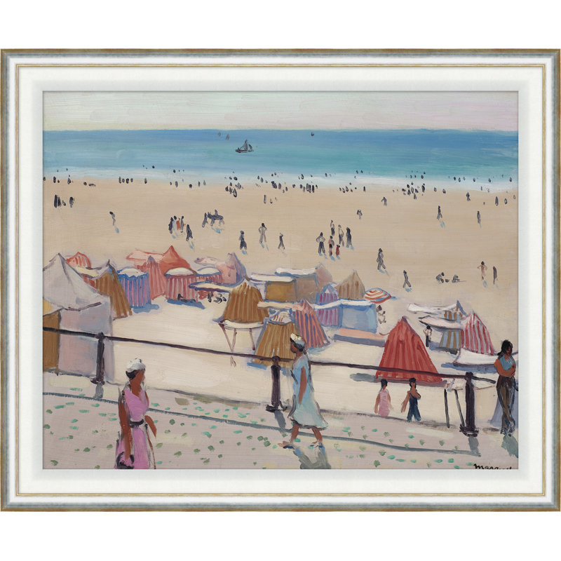 The Sandy Beach Print by Marquet