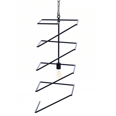 Luminaire suspendu unique à 1 lumière