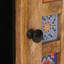  Sideboard With Shelf With Storage With Door Solid Mango Wood Modern