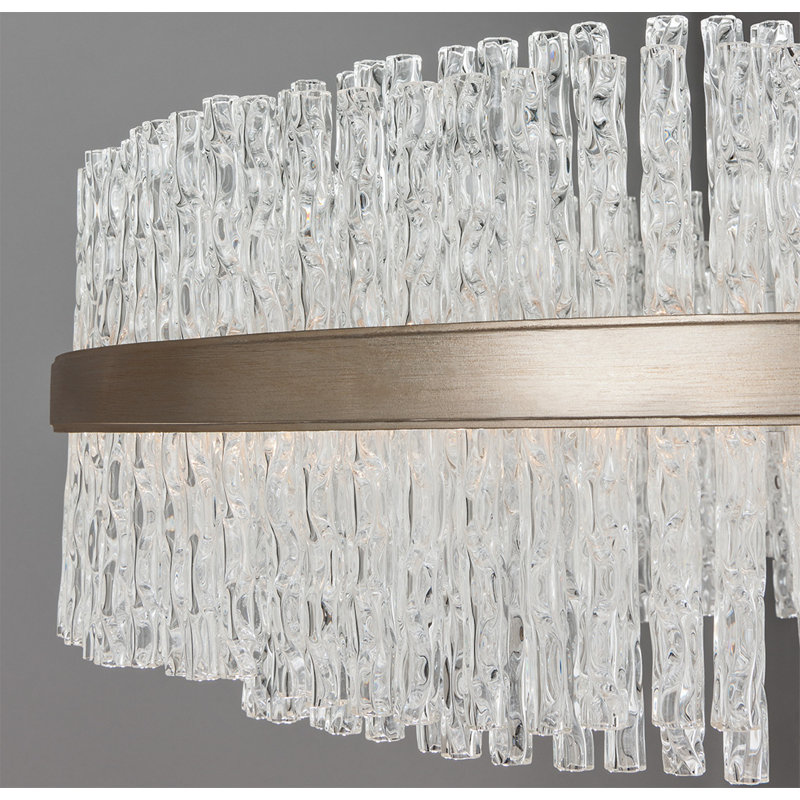 Chime 4 - Light Shaded Drum Chandelier