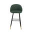 Chaise de bar en cuir Keliyah-148211038