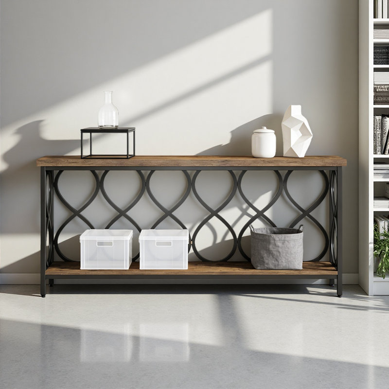 2-Tier Plant Stand,Entryway Table,Console Table,Sofa Table