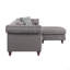 Canapé modulaire réversible en tissu Waldina-118088067