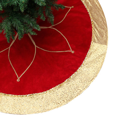 Jupe d'arbre de Noël Valery Madelyn