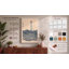 Lighthouse Among Waves Japandi - Wrapped Canvas-1778139728-1778139730