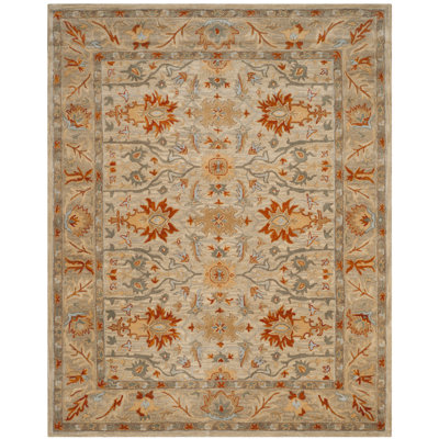 Antiquity Hand-Tufted Beige Area Rug