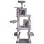 Arbre à chat 68,5 po avec poteau à griffes en sisal pour chat VEVOR-101925074