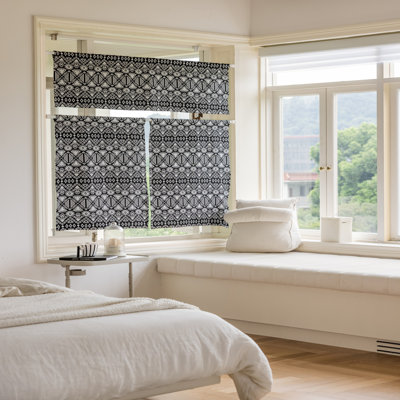 Polyester Small Short Curtains 2 Panels