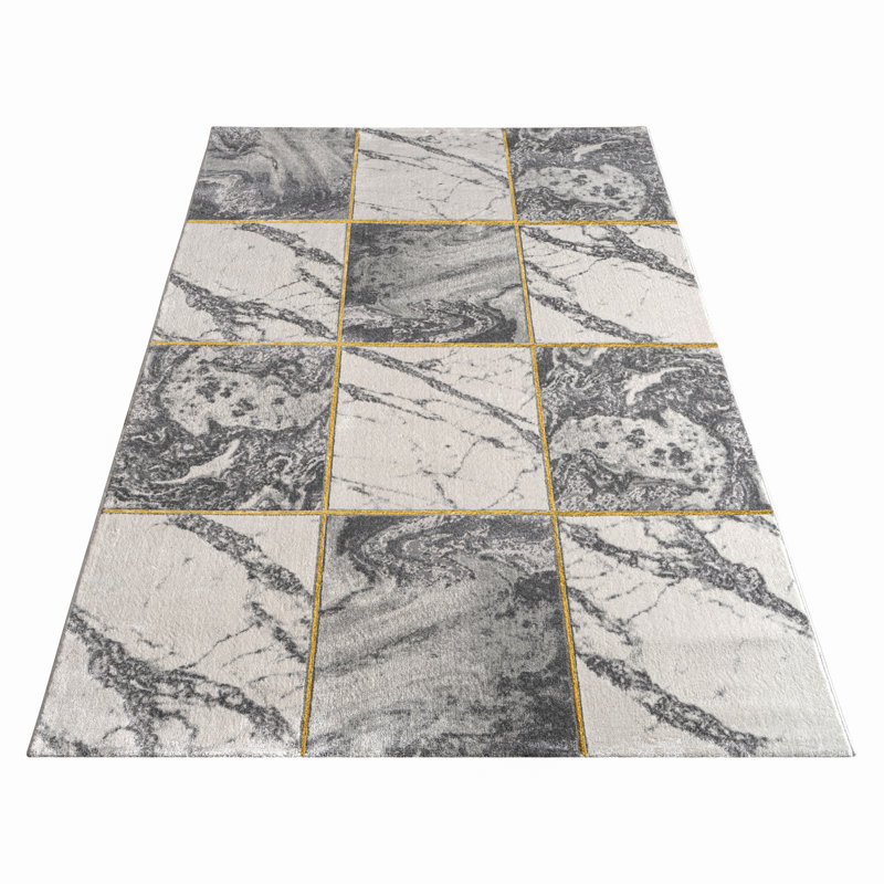 Tapis blanc Alaaya, Rectangle 7 pi 10 po x 11 pi 2 po