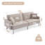 Canapé-lit inclinable rembourré Degmo-541949990
