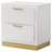 Sophia White 2-Drawer Nightstand