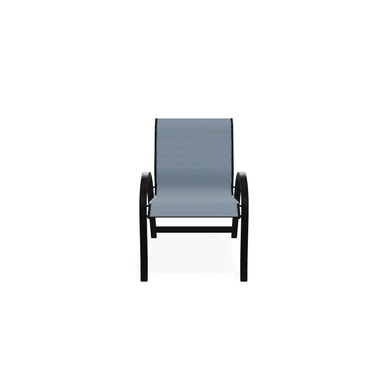 Aruba Outdoor Dining Armchair, Black