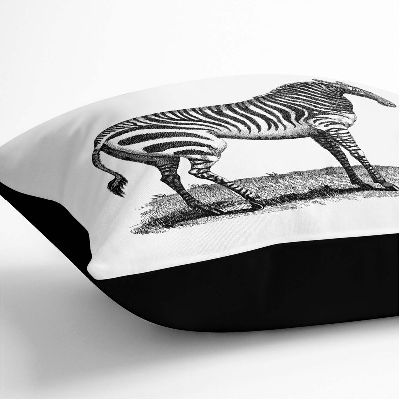 Square Throw Cushion, 40 x 40 cm, Black