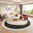 ins wind arc sofa coffee table combination