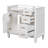 36" Modern Bathroom Vanity, Solid Wood Frame, Soft-Close Doors, Ample Storage With Drawers & Flip-Out Drawer (Sink Not Included)-350247557
