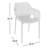 Farrah Premium All-Weather Outdoor Stacking Dining Armchair-25400318