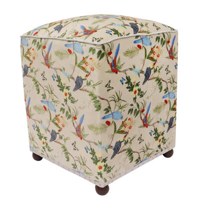 Koralie Velvet Pouf