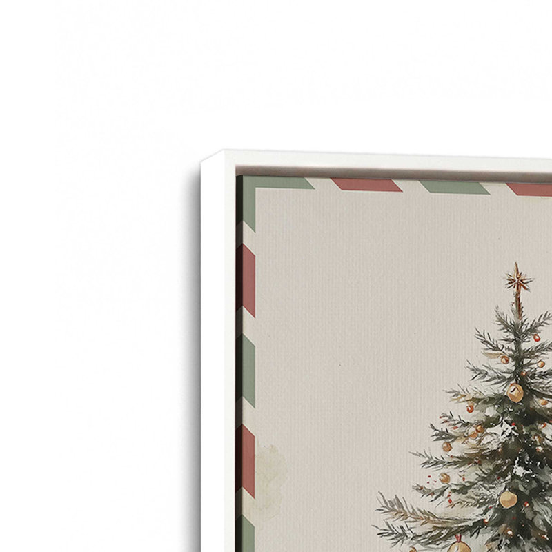 Impression sur toile, carte postale confession, H 20,75 po x l 30,75 po, Blanc opaque