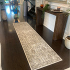 Charlton Home® Sagefield Performance Ivory/Sand/Beige/Grey Rug ...