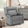 Brynli 37.4" Wide Modern Upholstered Manual Rocker Recliner