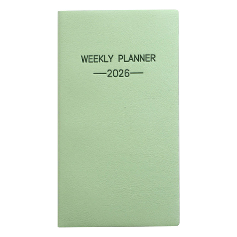 un mini-cahier A6, B