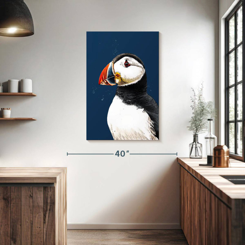 Brampt Clive The Puffin, 39" H x 26" W