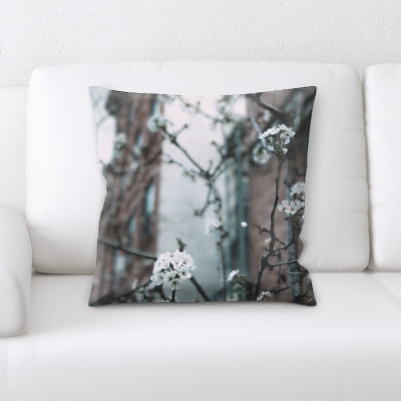 Microsuede Throw Pillow