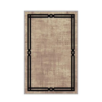 Elegant Hall Carpet, 31.5 x 78.7 inches | 100% Polyester, 0.4 inch Pile Height | Antibacterial, Non-Slip PVC Felt Dot Underside | Machine Washable, Durable Woven Design | Perfect for Entryways & Living Spaces