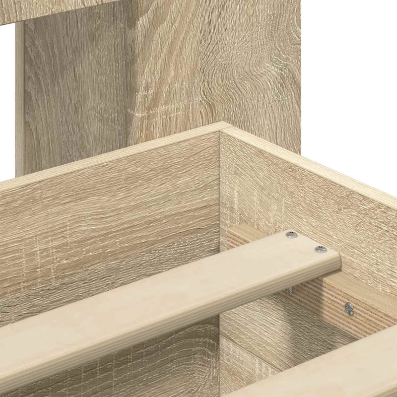 Bed, Sonoma Oak, European Single (90 x 200 cm)