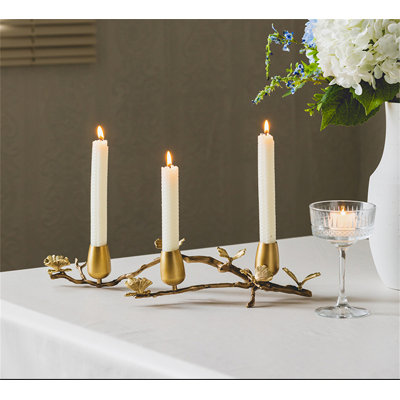 3.54'' H Metal Tabletop Candlestick