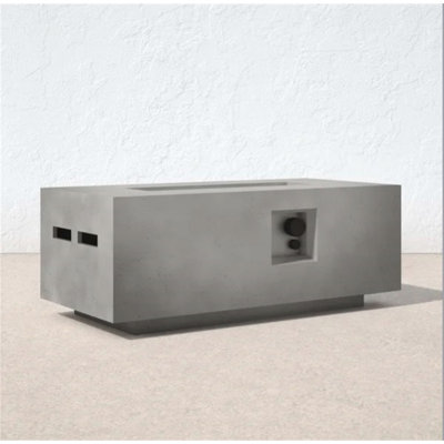 Concrete Propane Outdoor Fire Pit Table