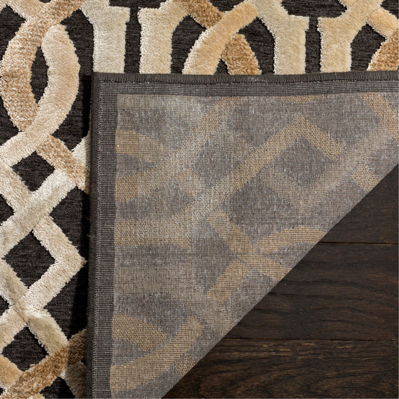 Van Wyck Paradise Viscose Geometric Rug, Rectangle 6'7" x 9'6"
