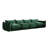 Cath 4-Seat Chenille Fabric Upholstered Sectional Sofa-748750778
