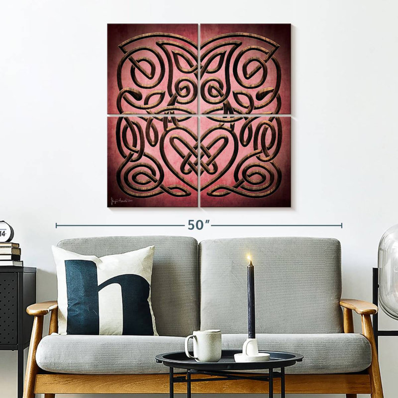 Kerner Celtic Love Knot, 32" H x 32" W