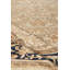 Tapis unique 11 pi 2 po x 18 pi avant 1900 beige / bleu / taupe / abricot pâle / rouille pâle