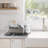 simplehuman Kitchen Dish Drying Rack with Swivel Spout, Fingerprint-Proof Stainless Steel Frame-92586004
