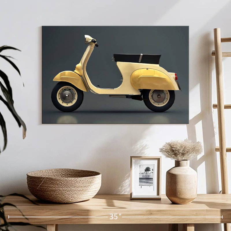 Scooter européen Mehar Vintage, H 32 po x l 48 po