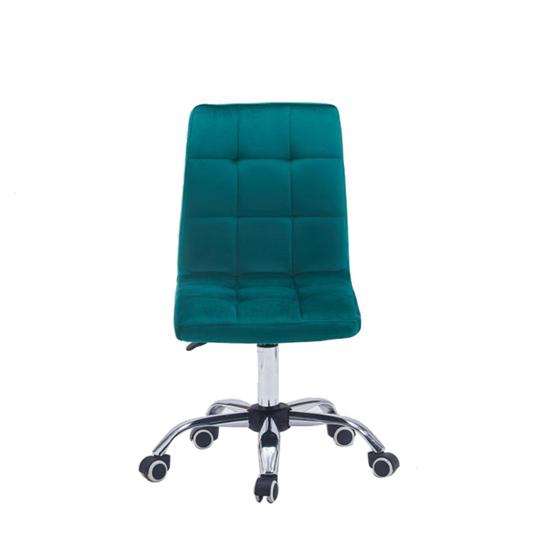 Meaghan Velvet Task Chair, Green
